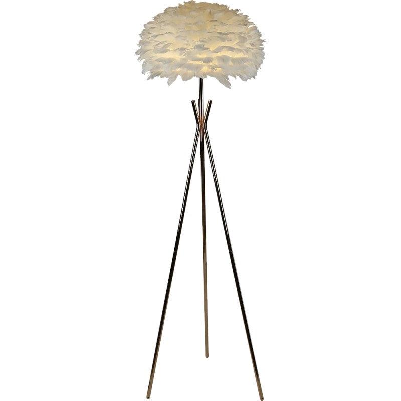 Gold Floor Stand - Lamp Base Size E27 By Alhome - F/B4836/FGD - ALHOME