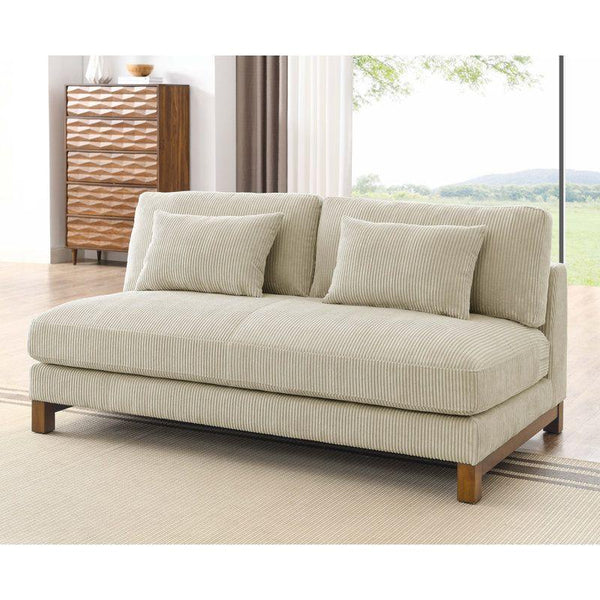 Modern Velvet 2 Seater Sofa - 200x85x85 cm - By Alhome - ALHOME