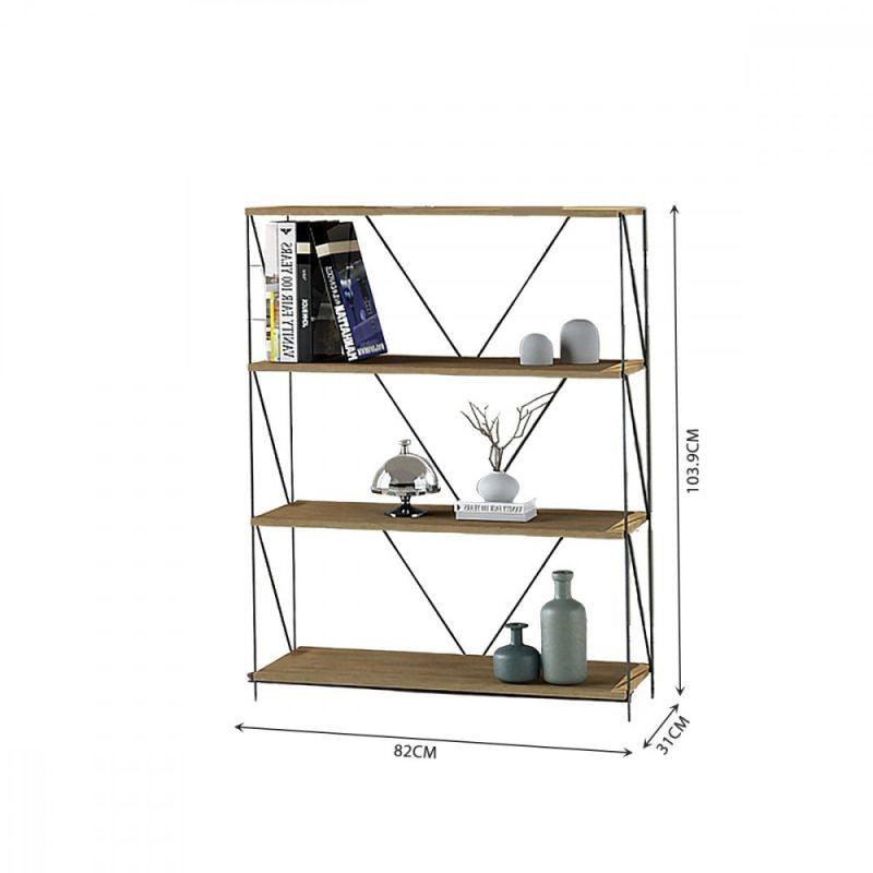 Multi-Use Shelving Unit From Malaysian Wood - 4 Layers - By Baity - ALHOME