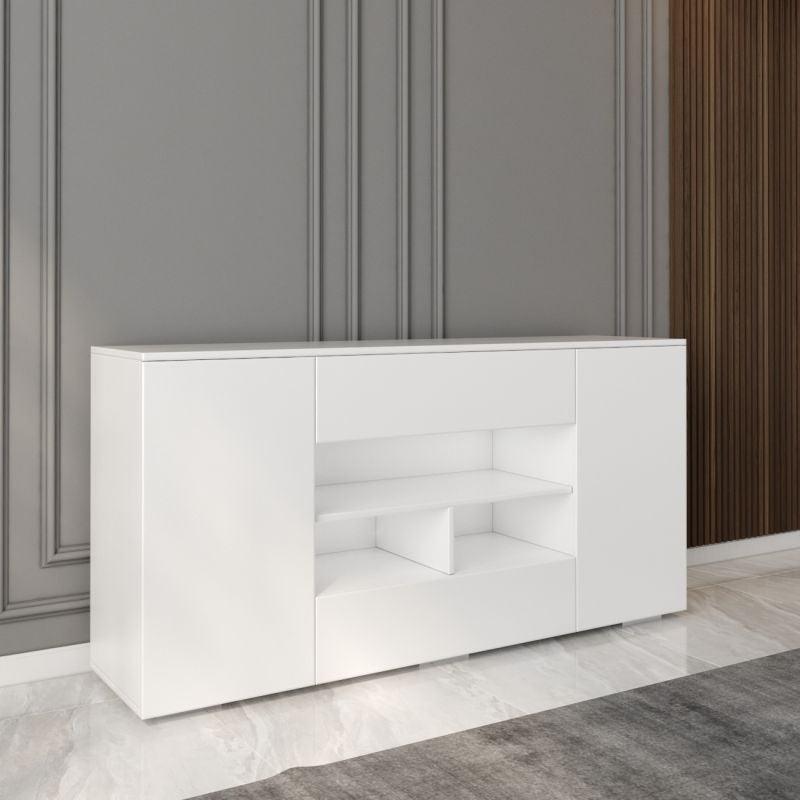 White Console Storage Unit By Alhome - ALHOME