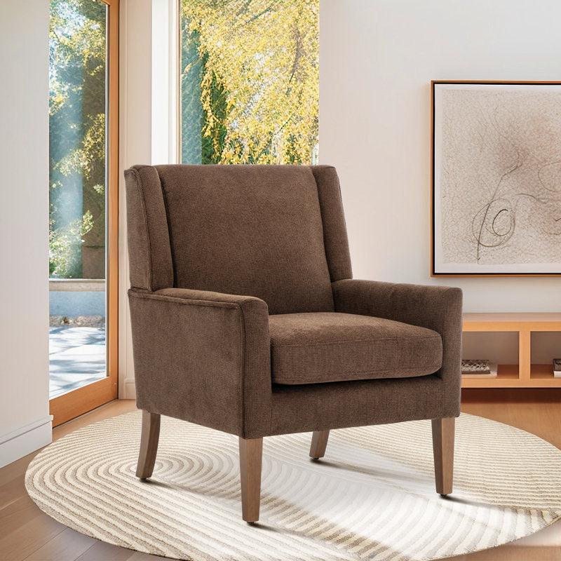 Modern Chic Linen Arm Chair - 90x85x85 cm - By Alhome - ALHOME