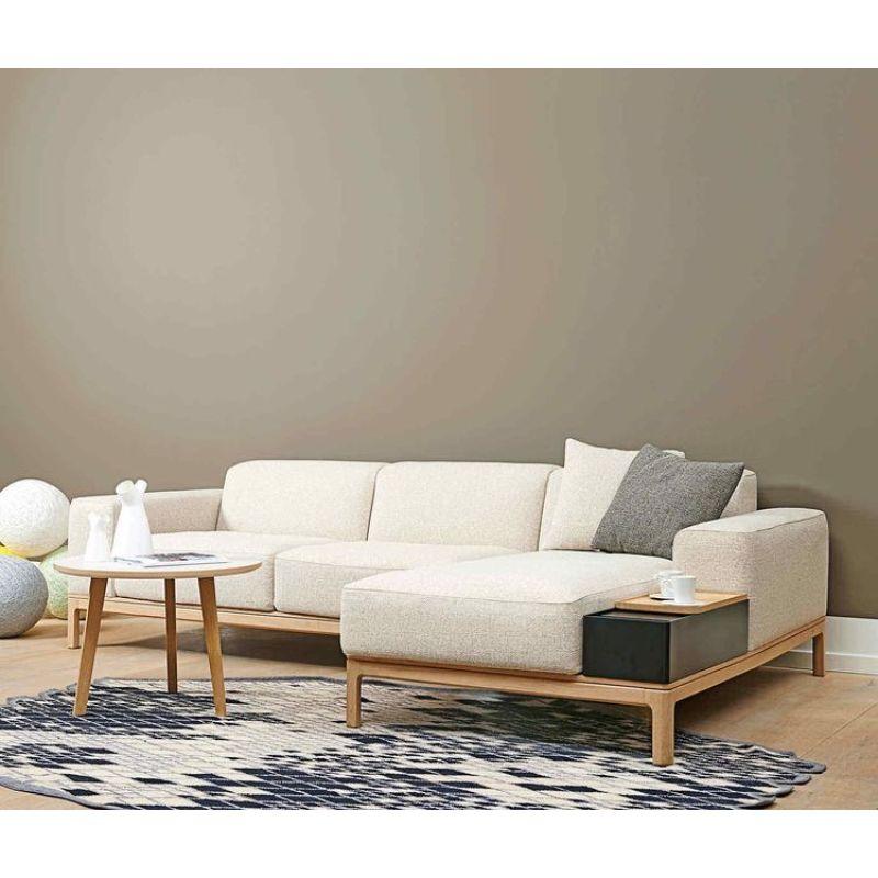 Chic Beige Velvet L-Shaped Sofa - 240x150x45x85 cm - Swedish Wood By Alhome - ALHOME