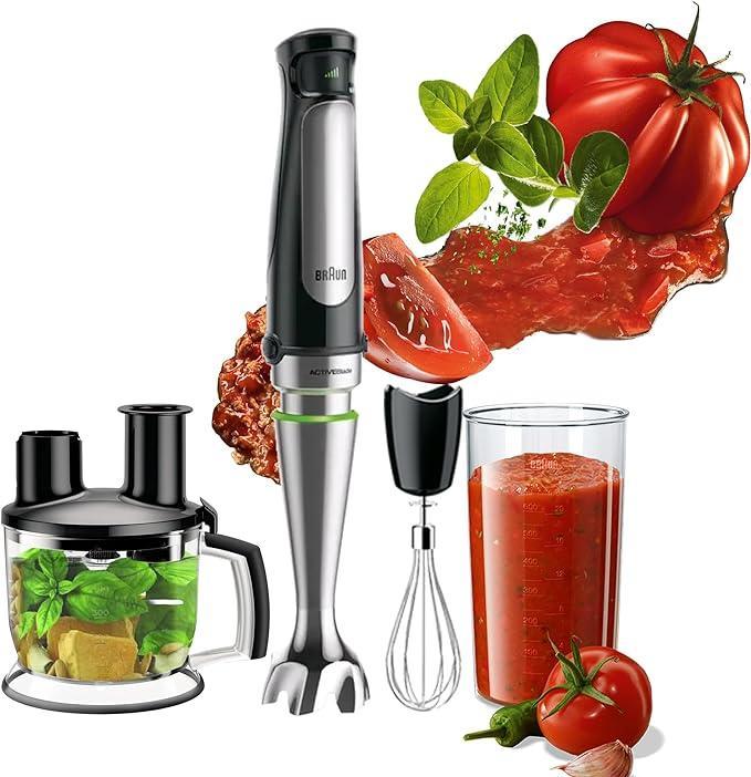 Braun MultiQuick 7 MQ 7075X Hand Blender - 1.5 L - 1000 W - BRMQ7075X - 