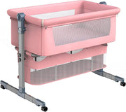 Dreeba Linen Fabric Baby Crib - WBB-007 -