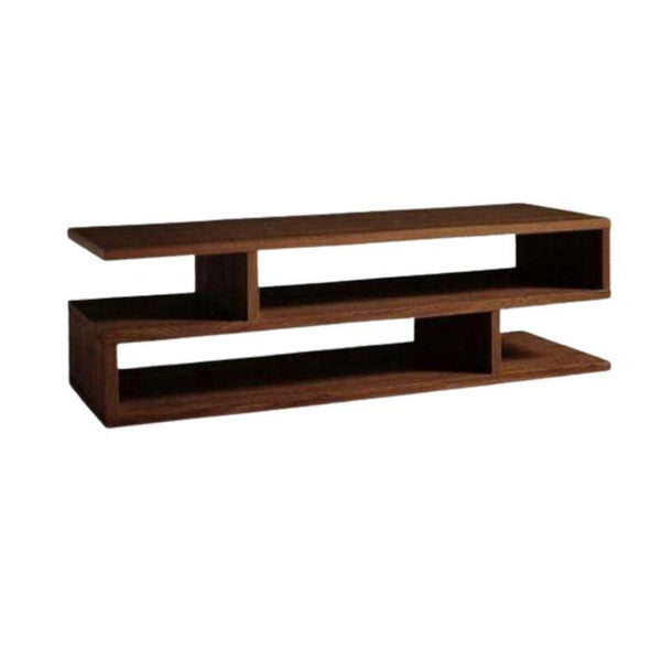 Brown TV Unit For Timeless Appeal By Alhome - ALHOME