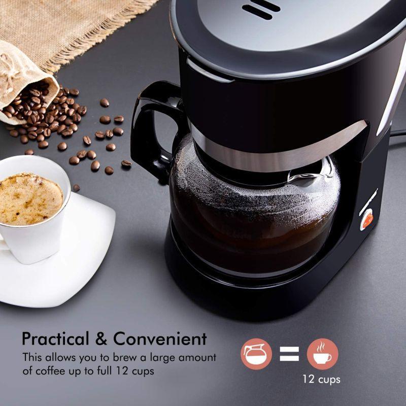 Geepas Liquid Filter Coffee Machine - 1.5 liters - 1000w - Black - Gcm6103 - .com - Your Destination for Baby & Mother Needs in Saudi Arabia