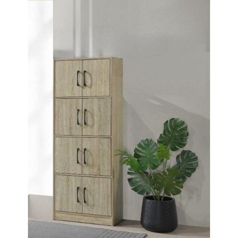 4-Layer Drawer Unit - Wooden - 63x30x160.4 cm - By Baity - ALHOME