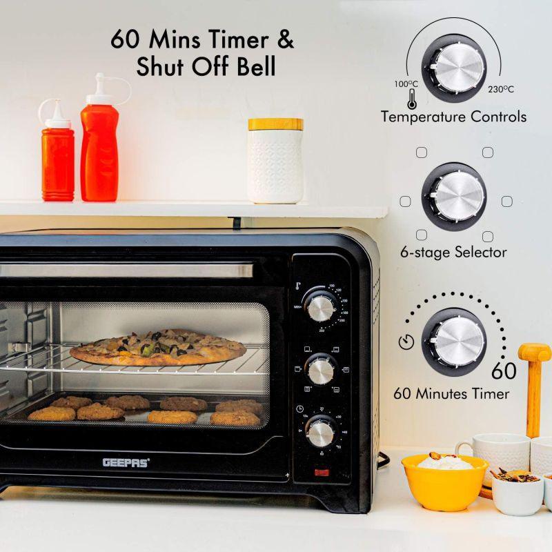 Geepas Electric Oven 1500W -GO4450 - .com - Your Destination for Baby & Mother Needs in Saudi Arabia