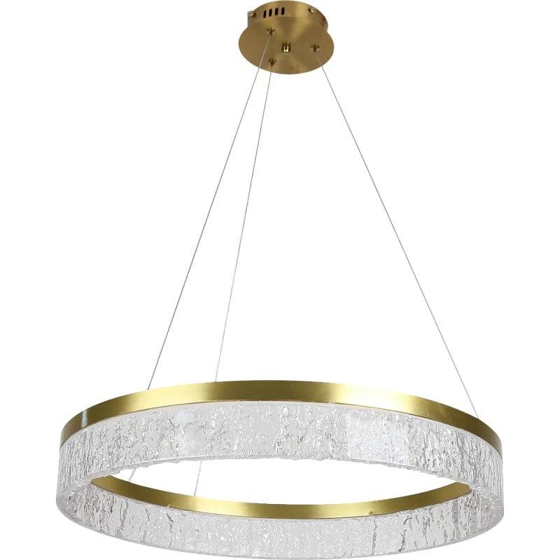 Modern Oil Chandelier, 3 Lights, 30 Watts, By Alhome - 60 cm - ALHOME