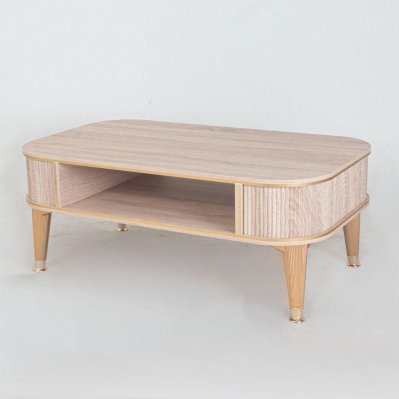 Wooden Center Table With 2 Surfaces - Light Wood By Alhome - ALHOME