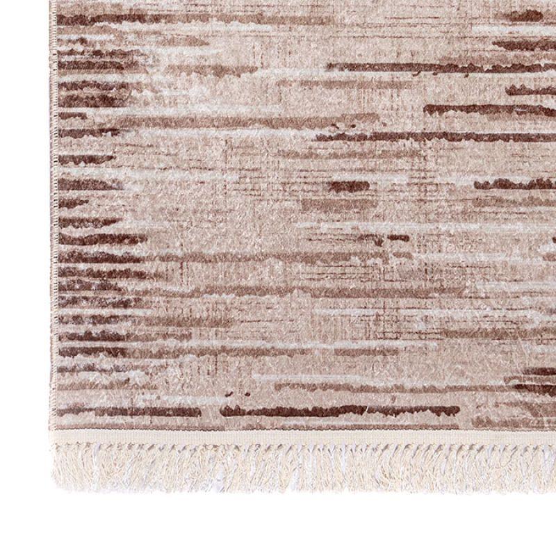 Velvet Turkish Rectangular Decorative Carpet - Beige - By In House - ALHOME