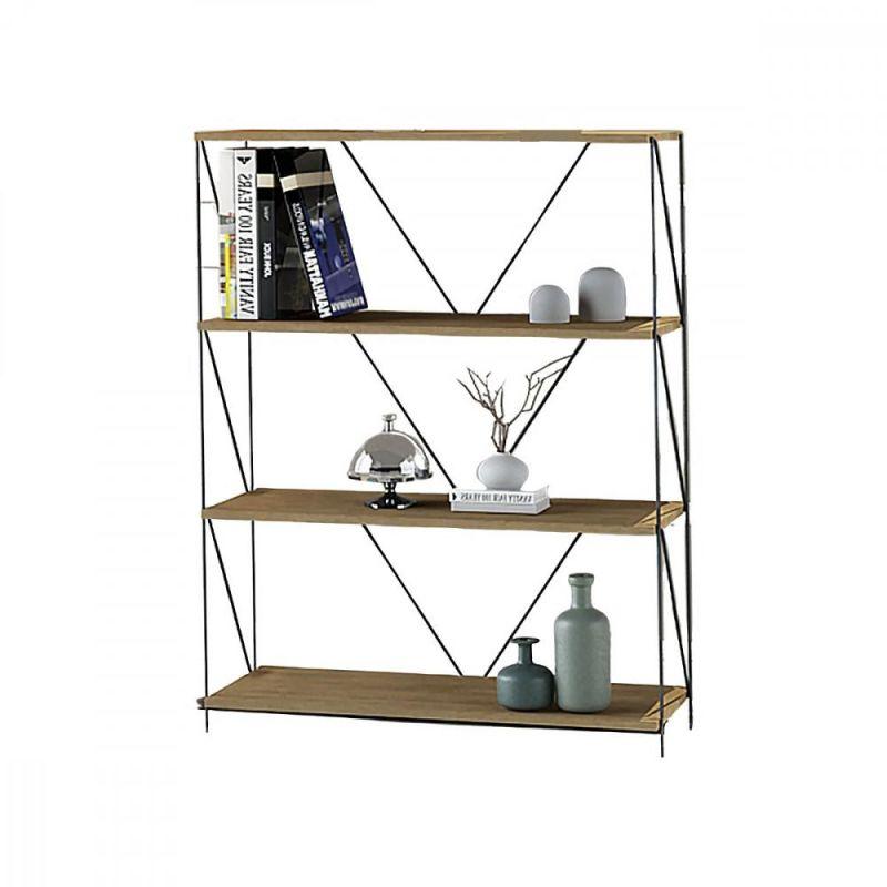 Multi-Use Shelving Unit From Malaysian Wood - 4 Layers - By Baity - ALHOME