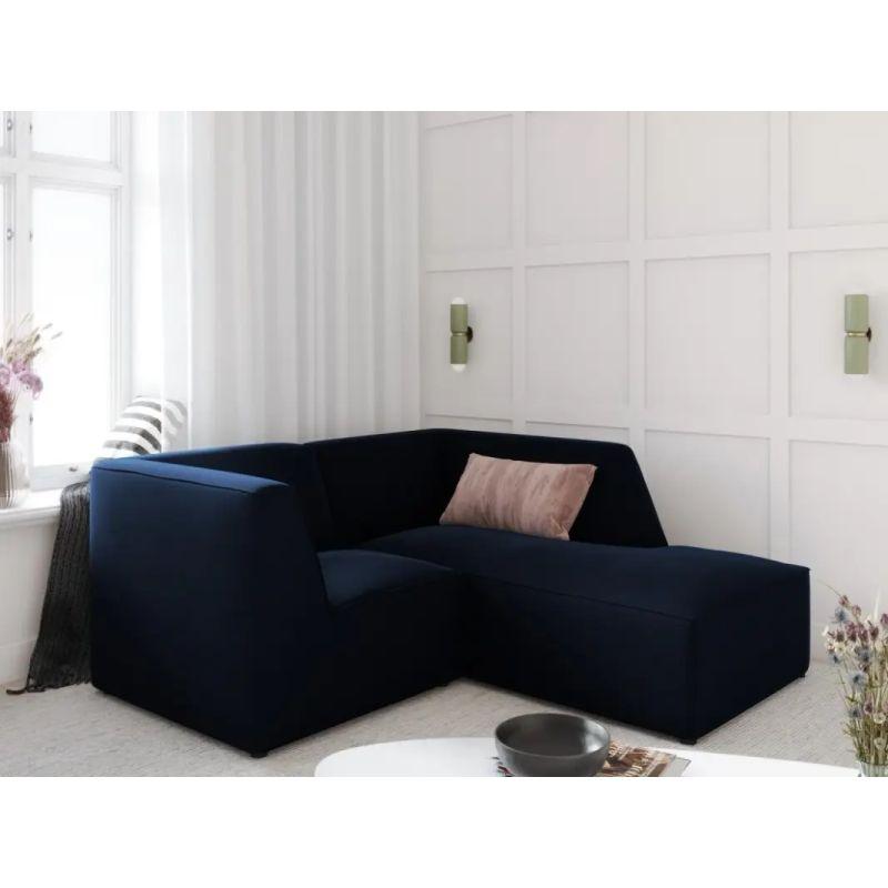 Double Velvet Corner Sofa - 200x100x85 cm - By Alhome - ALHOME