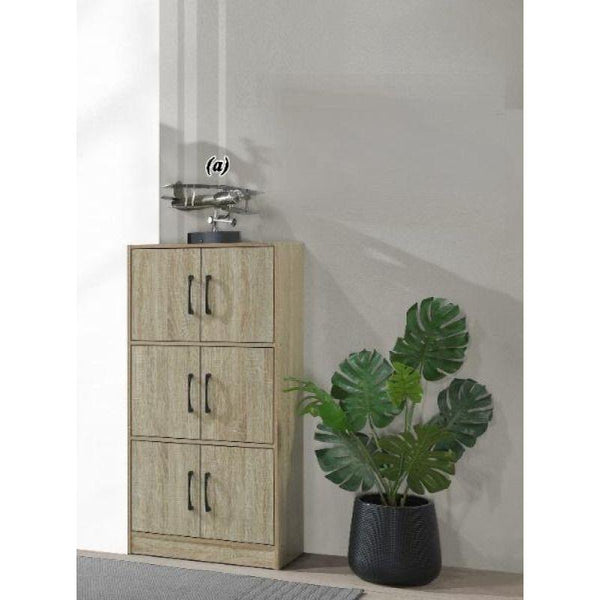 3 Layer Drawer Unit - Wooden - 63x30x122.9 cm - By Baity - ALHOME