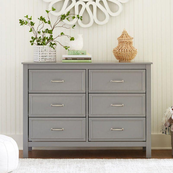 Kids Dresser: 117x49x85 Wood, Grey by Alhome - ALHOME