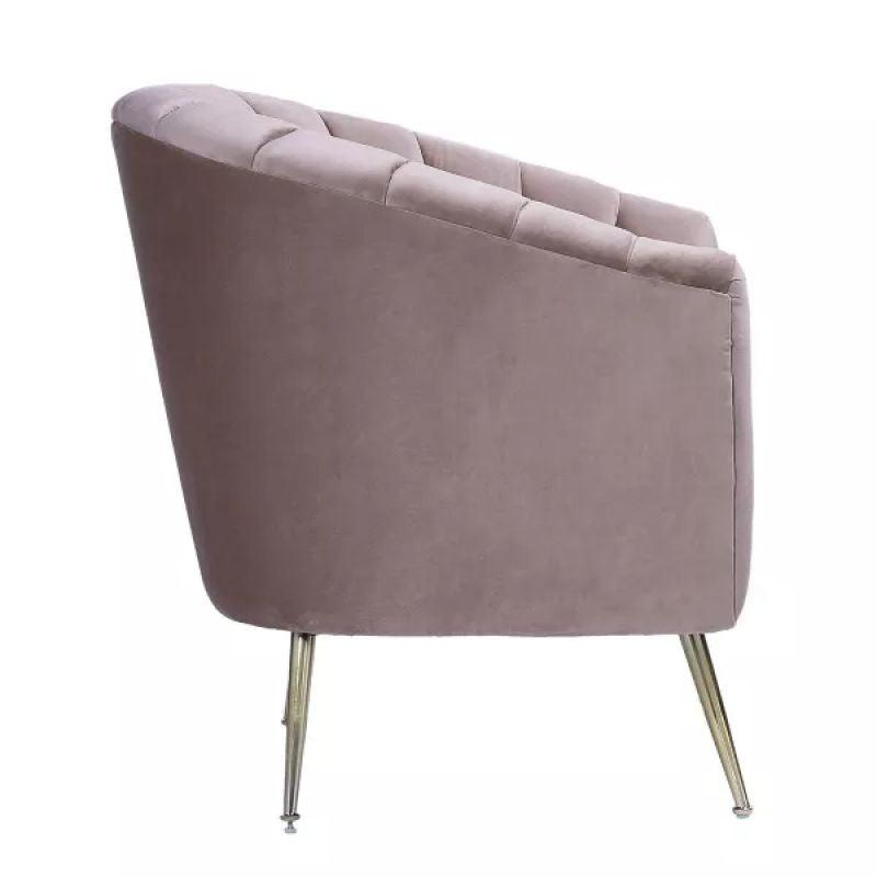 Modern Chic Velvet Arm Chair - 80x85x85 cm - By Alhome - ALHOME