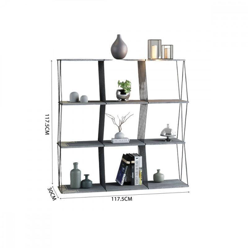 Multi-Use Shelving Unit From Malaysian Wood - 4 Layers - By Baity - ALHOME