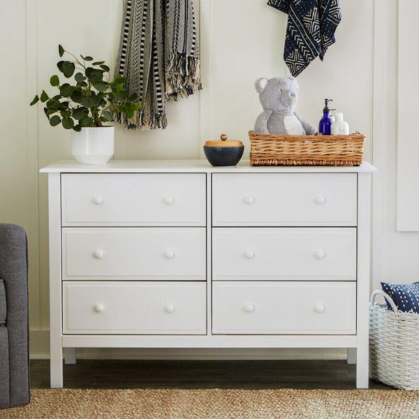 Kids Dresser: 120x47x80 Wood, Off White by Alhome - ALHOME