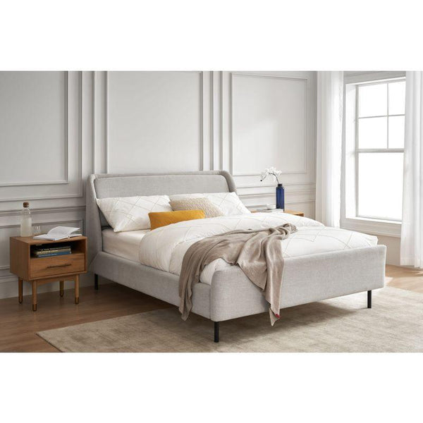 Nordic Dreams Single Bed Elegant Grey Chanel By Alhome - 110112575 - ALHOME