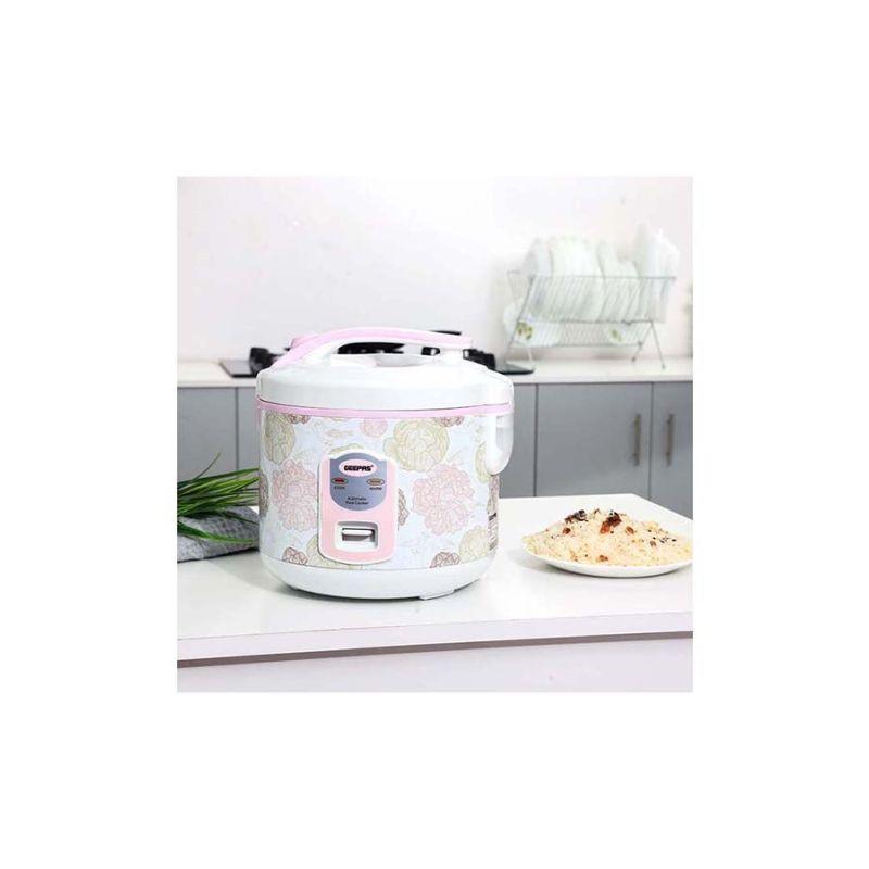 Geepas Electric Rice Cooker 1.5 L 500 W - GRC4334 - .com - Your Destination for Baby & Mother Needs in Saudi Arabia