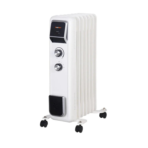 KOOLEN OIL FILLED RADIATOR HEATER 7 FINS 1500 W WHITE 807102044 - .com - Your Destination for Baby & Mother Needs in Saudi Arabia