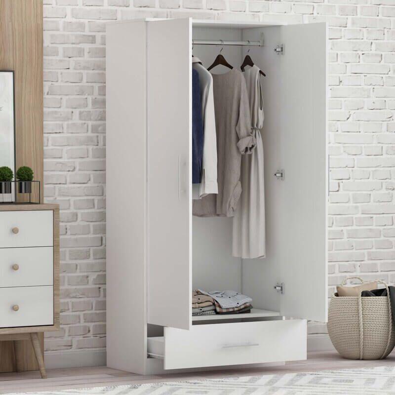 Compact Elegance Wardrobe By Alhome - ALHOME