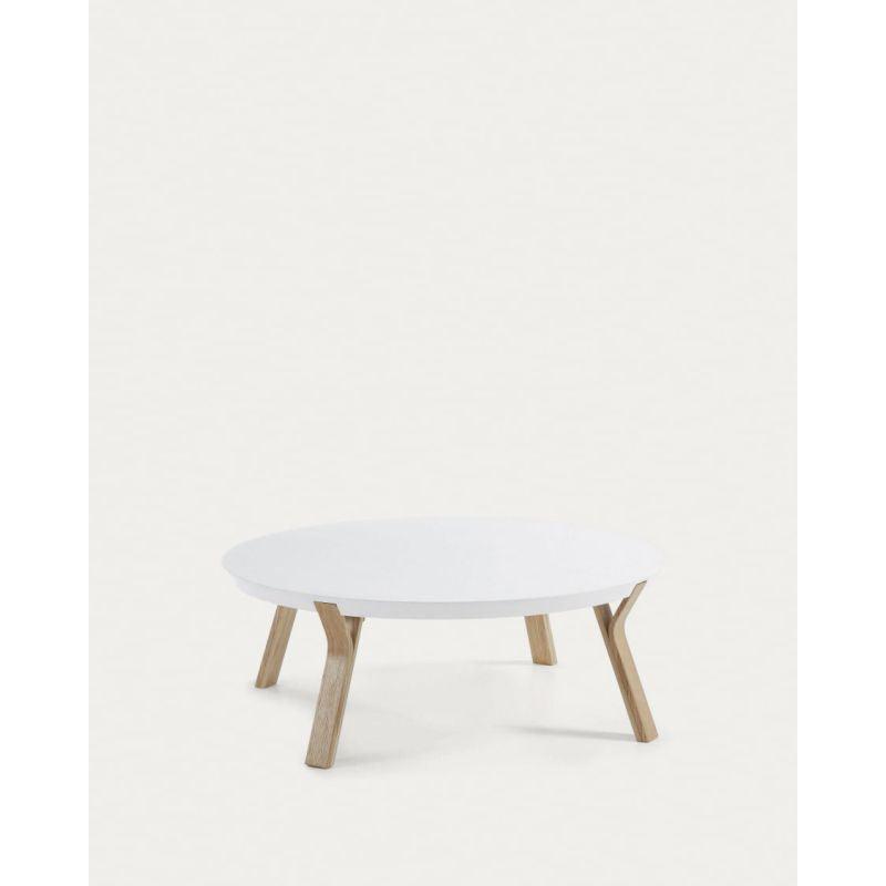 White Engineered Wood Center Table - Size: 90x45 By Alhome - 110112139 - ALHOME