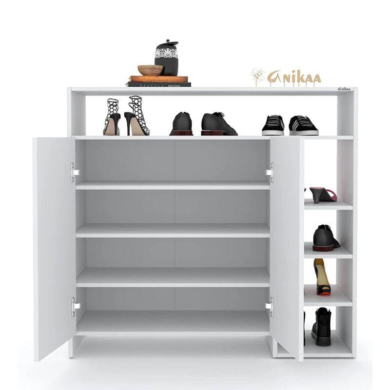 Tall Compressed Wood Shoe Rack By Alhome - 110112517 - ALHOME