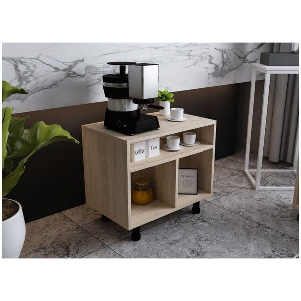 Tranquil Beige Coffee Corner - 85x80x30 cm - By Alhome - ALHOME