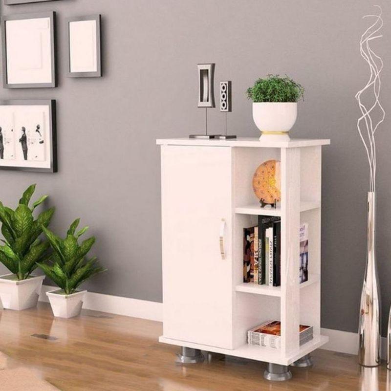 Stylish Contemporary White Coffee Corner - 91x60x35 cm - By Alhome - ALHOME