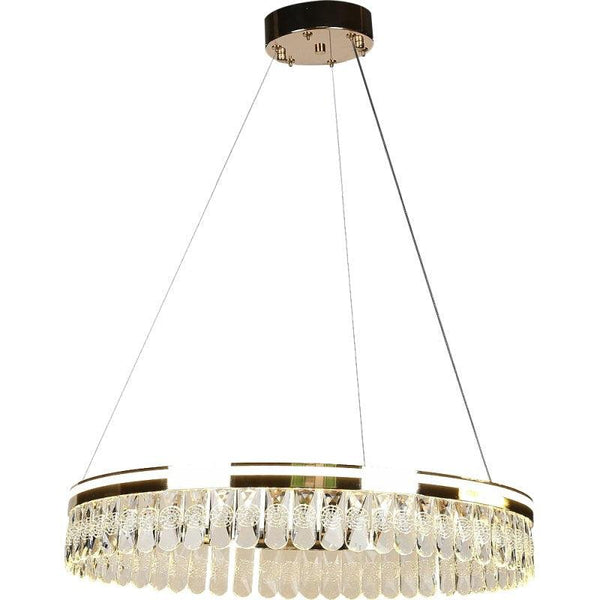 Modern Golden Chandelier - 3 Lights - 65 Watts By Alhome - ALHOME