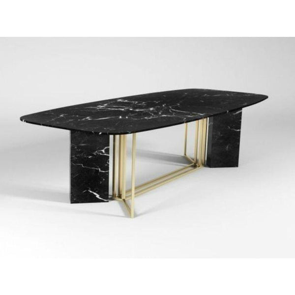 Marble Dining Table for Luxurious Gatherings By Alhome - ALHOME