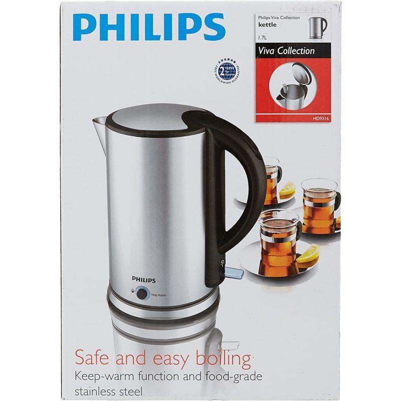 Philips Viva Collection Kettle - Silver - HD9316/03 - 