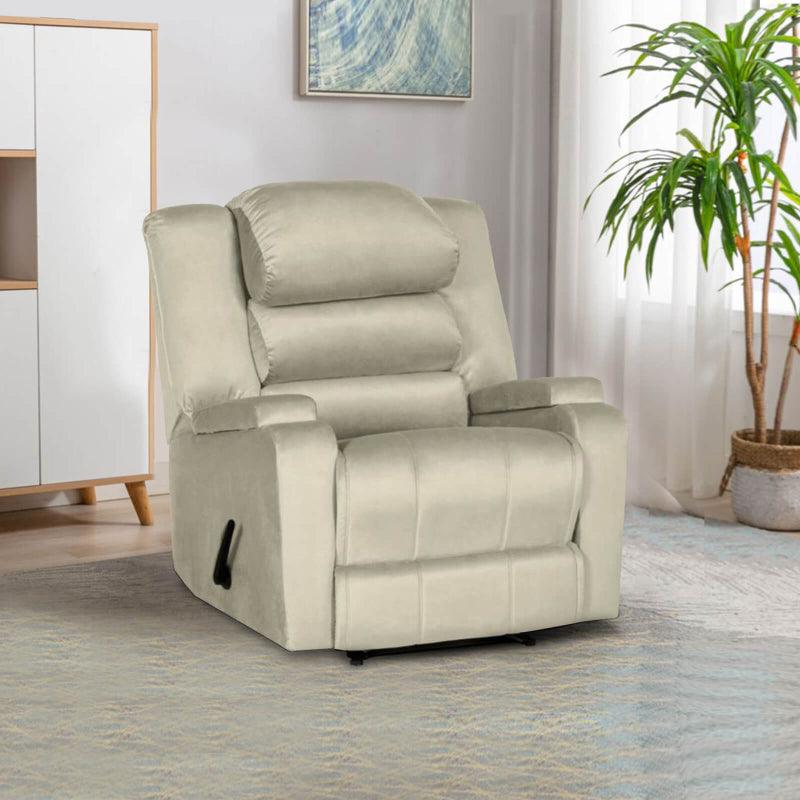 Velvet Recliner Chair with Storage Box - AB07 by In House - ALHOME