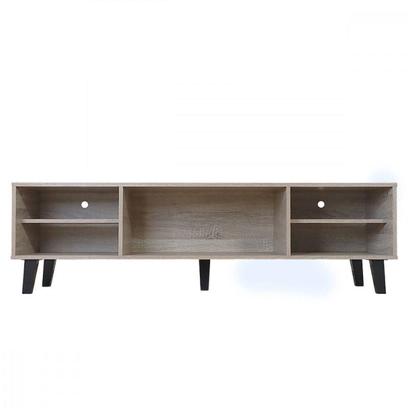 Tv Table From Malaysian Wood - Wooden - 150x40x45 cm - From Baity - ALHOME