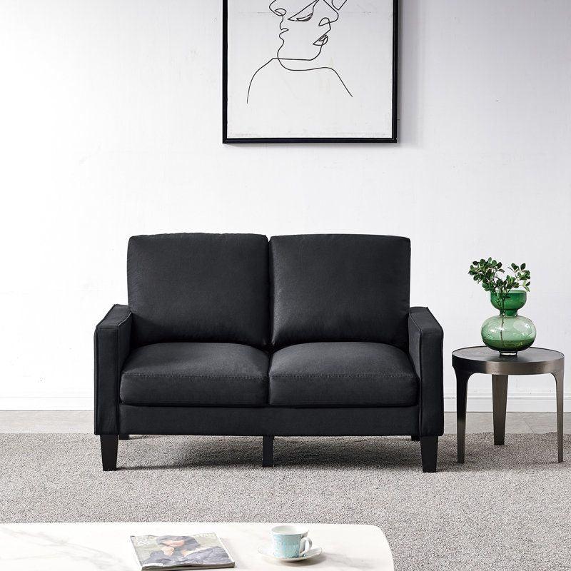 Modern Space-Saving Velvet 2 Seater Sofa - 180x85x85 cm - By Alhome - ALHOME