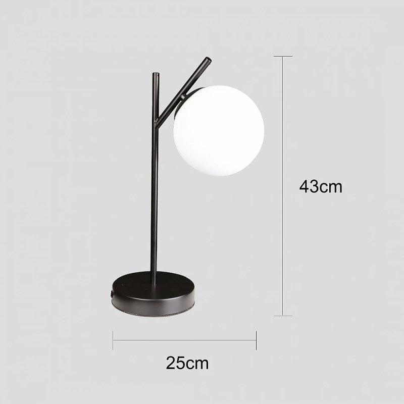 Modern Design Table Lamp - Black - By Alhome - ALHOME