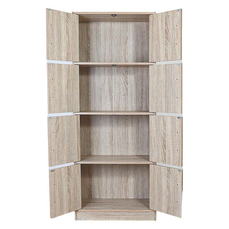 4-Layer Drawer Unit - Wooden - 63x30x160.4 cm - By Baity - ALHOME