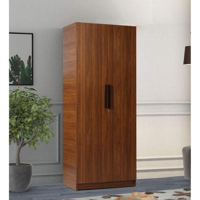 Brown Wardrobe With Timeless Charm and Ample Storage by Alhome - ALHOME