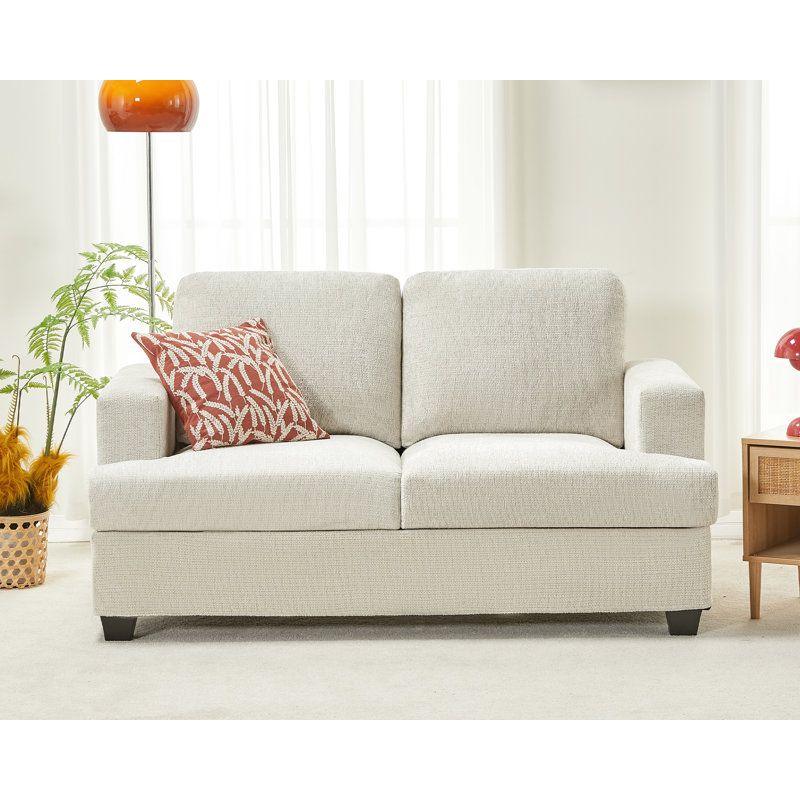 Modern Boucle 2 Seater Sofa - 180x85xx85 cm - By Alhome - ALHOME