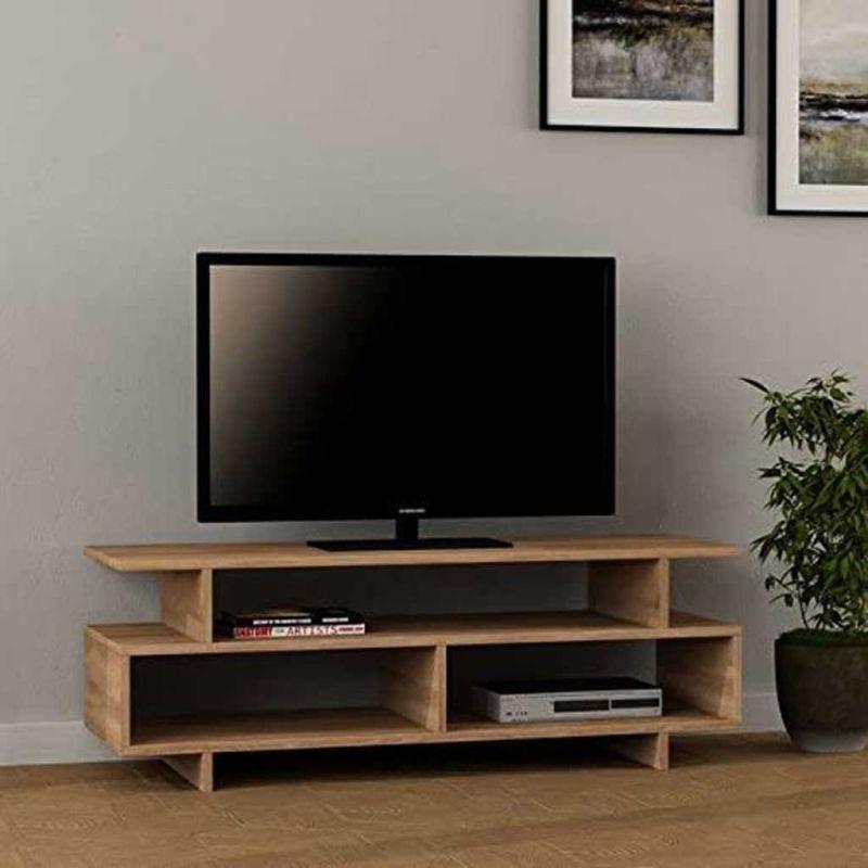 Beige TV Unit With Timeless Elegance for Your Entertainment Space by Alhome - 110113192 - ALHOME