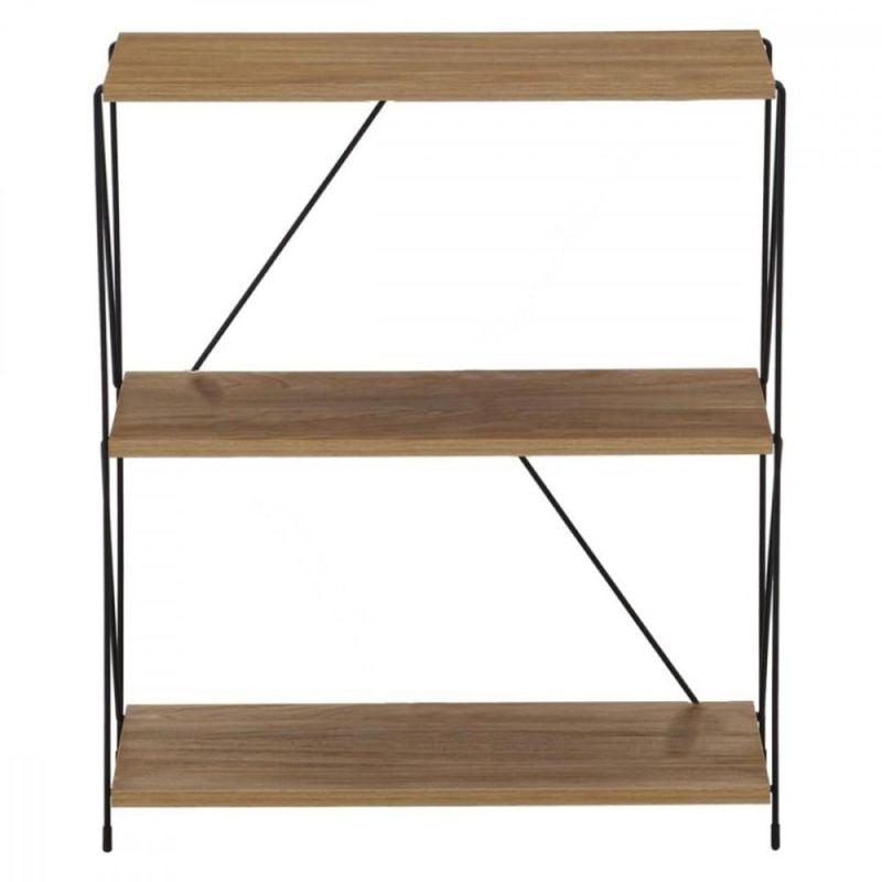 Multi-Use Shelving Unit From Malaysian Wood - 3 Layers - By Baity - ALHOME