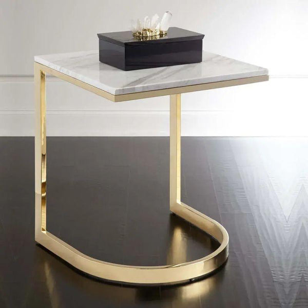 Marble Side Table for Stylish Living By Alhome - ALHOME