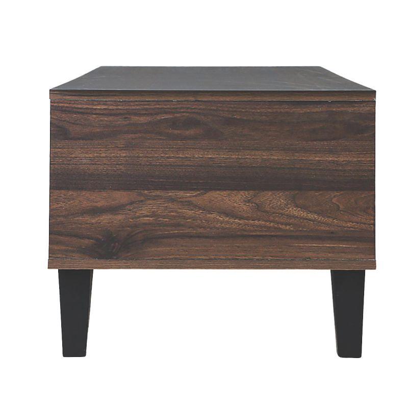 Center Table From Malaysian Wood - Brown - 92x46.5x42 cm - By Baity - ALHOME