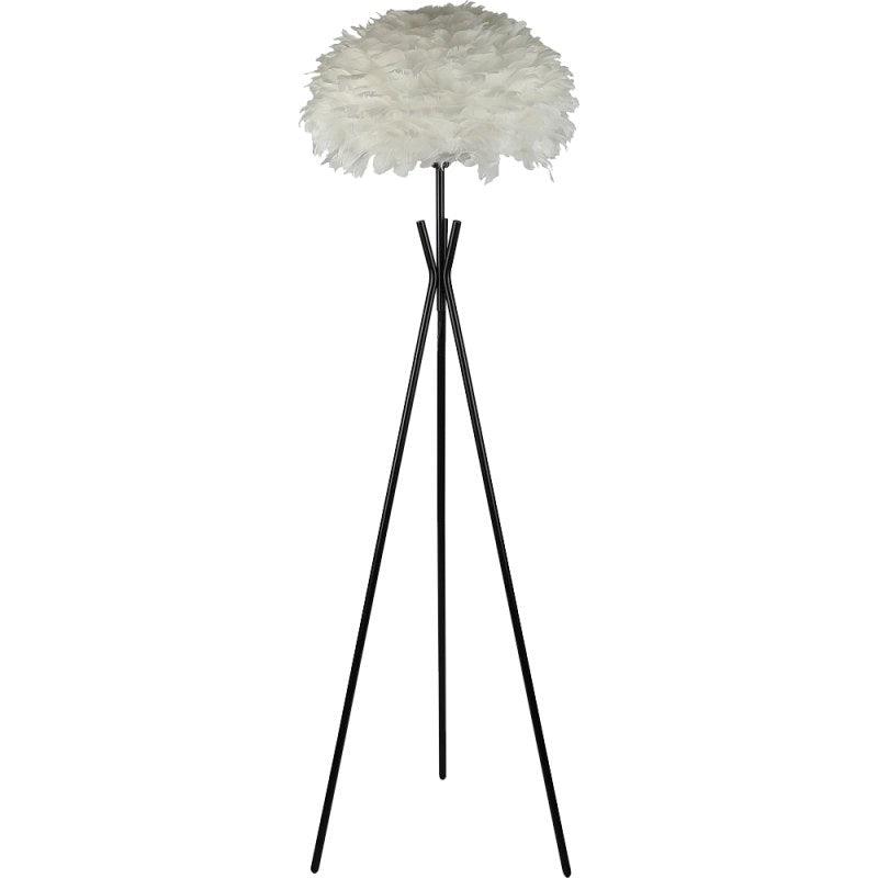 Black Floor Stand - Lamp Base Size E27 By Alhome - ALHOME