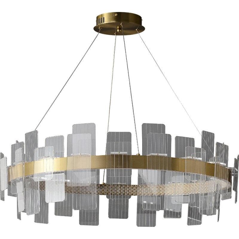 Modern Oil Chandelier With 3 Lights - 42 W - Diameter 80 cm By Alhome - ALHOME