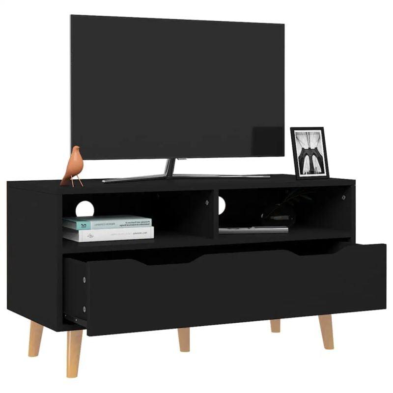 Bold TV Table - MDF - Black by Alhome - ALHOME