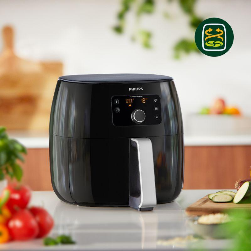 Philips Avance Collection XXL Airfryer 1.4 Kg - Black - HD9650/94 - 