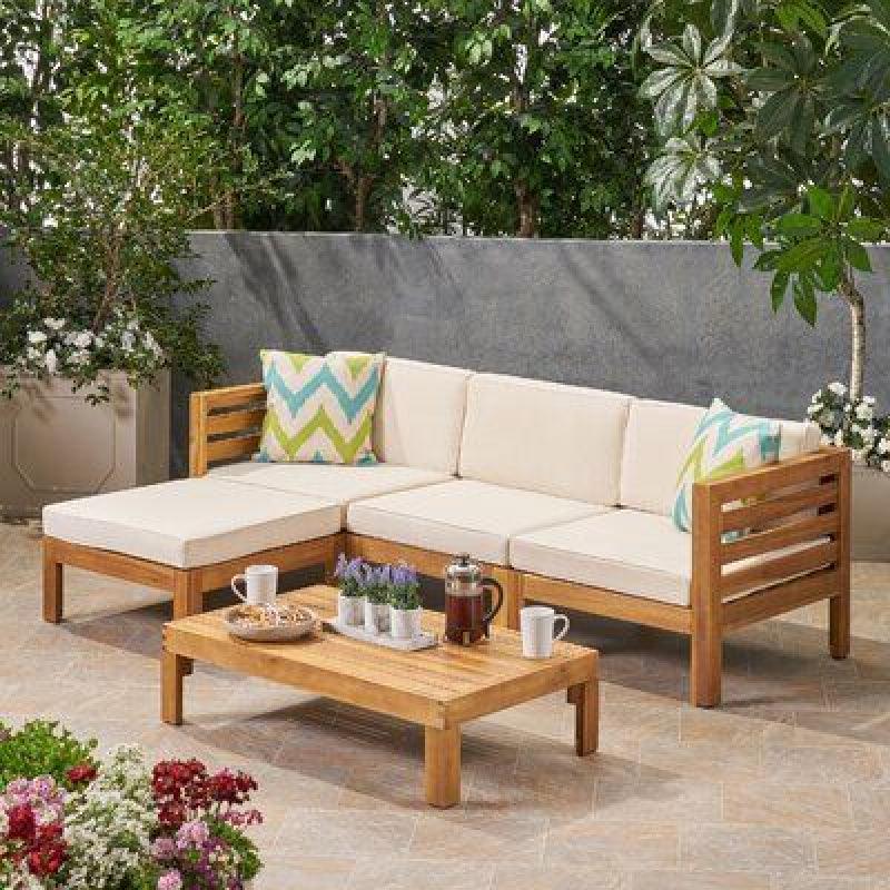 Horizon 2-Piece White Outdoor Seating Set By Alhome - Zrafh.com - Your Destination for Baby & Mother Needs in Saudi Arabia