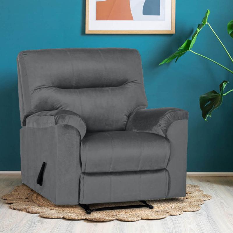 Velvet Recliner Chair - AB01 by In House - ALHOME